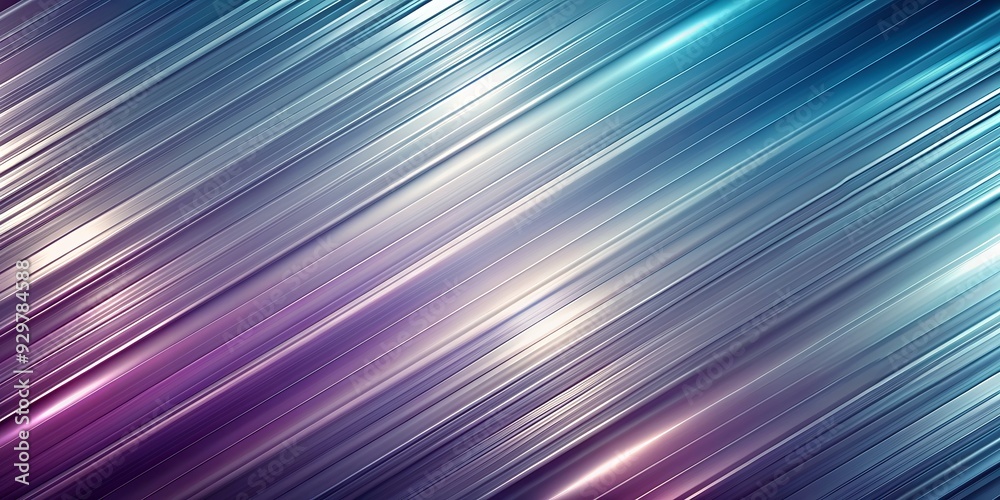 Modern abstract diagonal background featuring soft, curved lines, metallic texture, and a gradient effect in shades of silver, blue, and purple, perfect for tech designs. Modern abstract diagonal background featuring soft, curved lines, metallic texture, and a gradient effect in shades of silver, blue, and purple, perfect for tech designs.