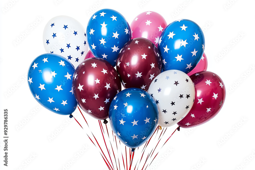 Balloons with Stars. Balloons with Stars.