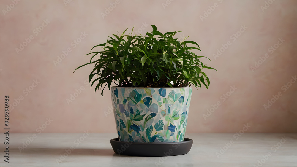 Fototapeta premium pot vase jar flower plant