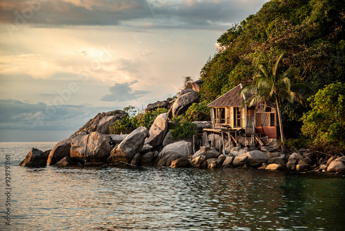 tropical island