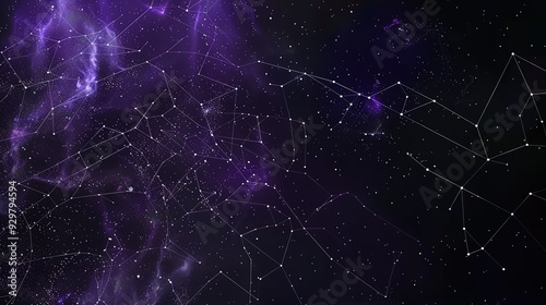 Purple_Constellations_Starry_Space_background