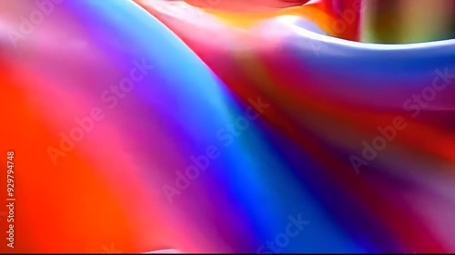 abstract background with rainbow