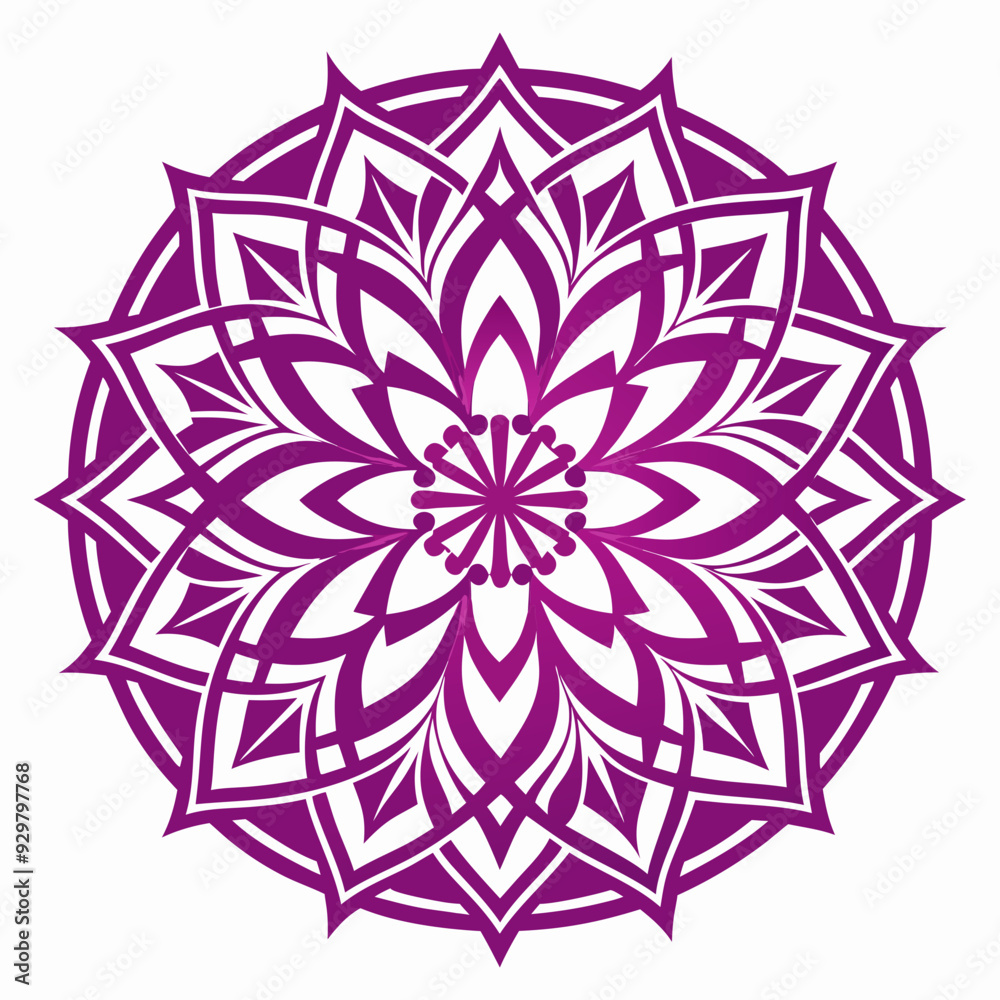 Mandala pattern design. Vector illustration Mandala pattern design. Vector illustration