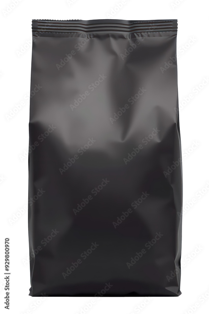 Mockup Coffee bag on white background. Packaging template mockup, Png file Mockup Coffee bag on white background. Packaging template mockup, Png file
