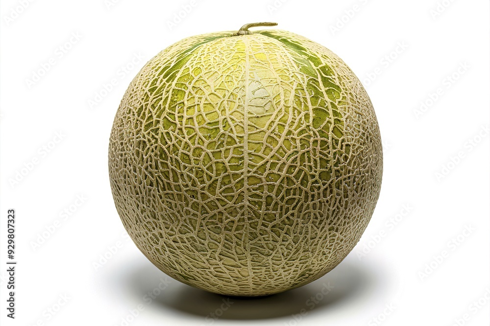 A stunningly realistic close-up of a perfectly ripe melon A stunningly realistic close-up of a perfectly ripe melon