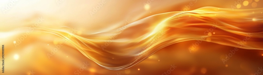 A captivating abstract background showcasing warm golden waves with soft light, perfect for creative and artistic projects. A captivating abstract background showcasing warm golden waves with soft light, perfect for creative and artistic projects.