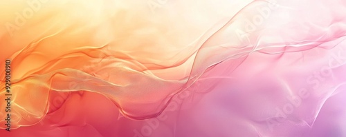 A beautiful blend of soft colors creating an abstract background with flowing shapes, perfect for diverse design projects.