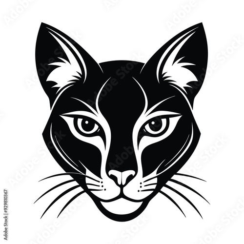 cat silhouette vector eps