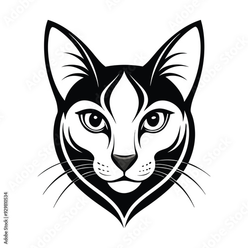 cat silhouette vector eps