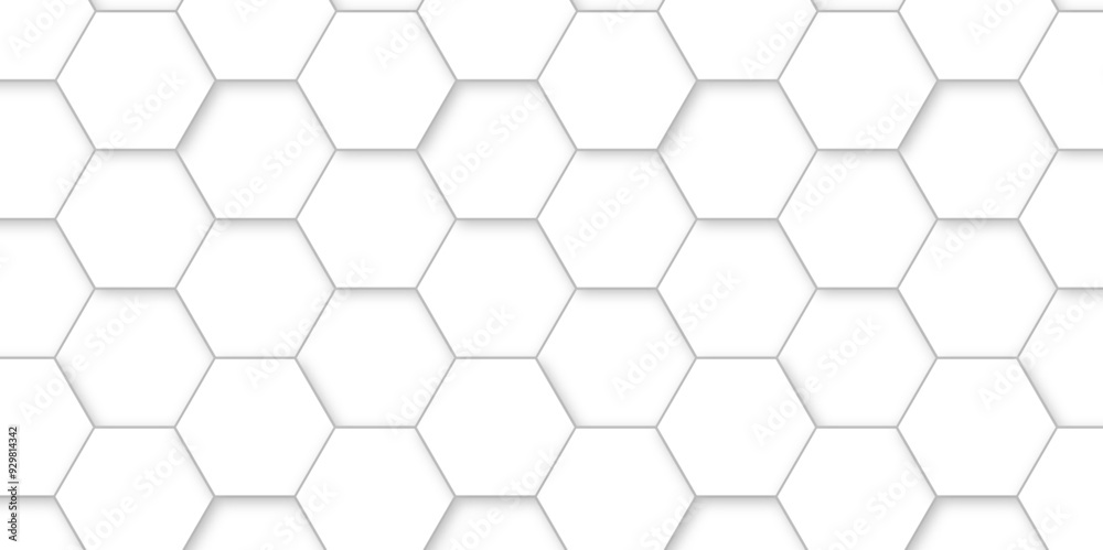Abstract background with white color hexagons and seamless pattern vector design . luxury white pattern geometric mesh cell texture .hexagon 3d background texture design . Abstract background with white color hexagons and seamless pattern vector design . luxury white pattern geometric mesh cell texture .hexagon 3d background texture design .