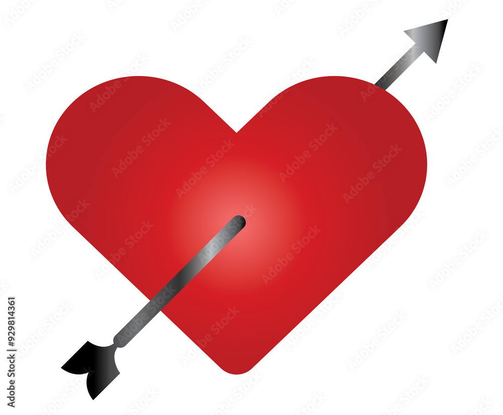 heart with arrow heart with arrow