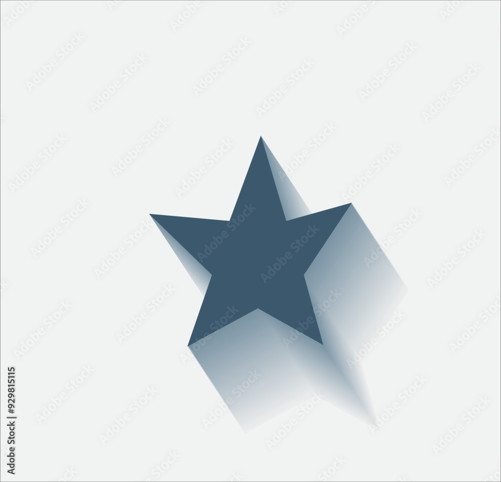 Obraz premium Vector dark color icon with shadow on light background