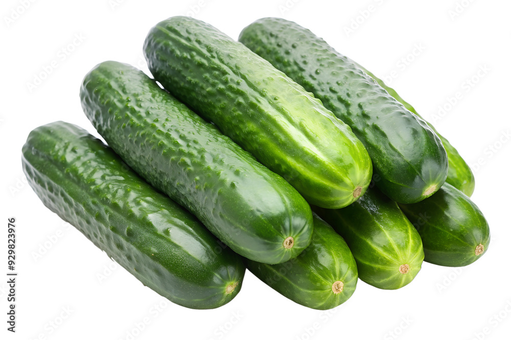 Fresh Green Cucumbers in a Pack Fresh Green Cucumbers in a Pack