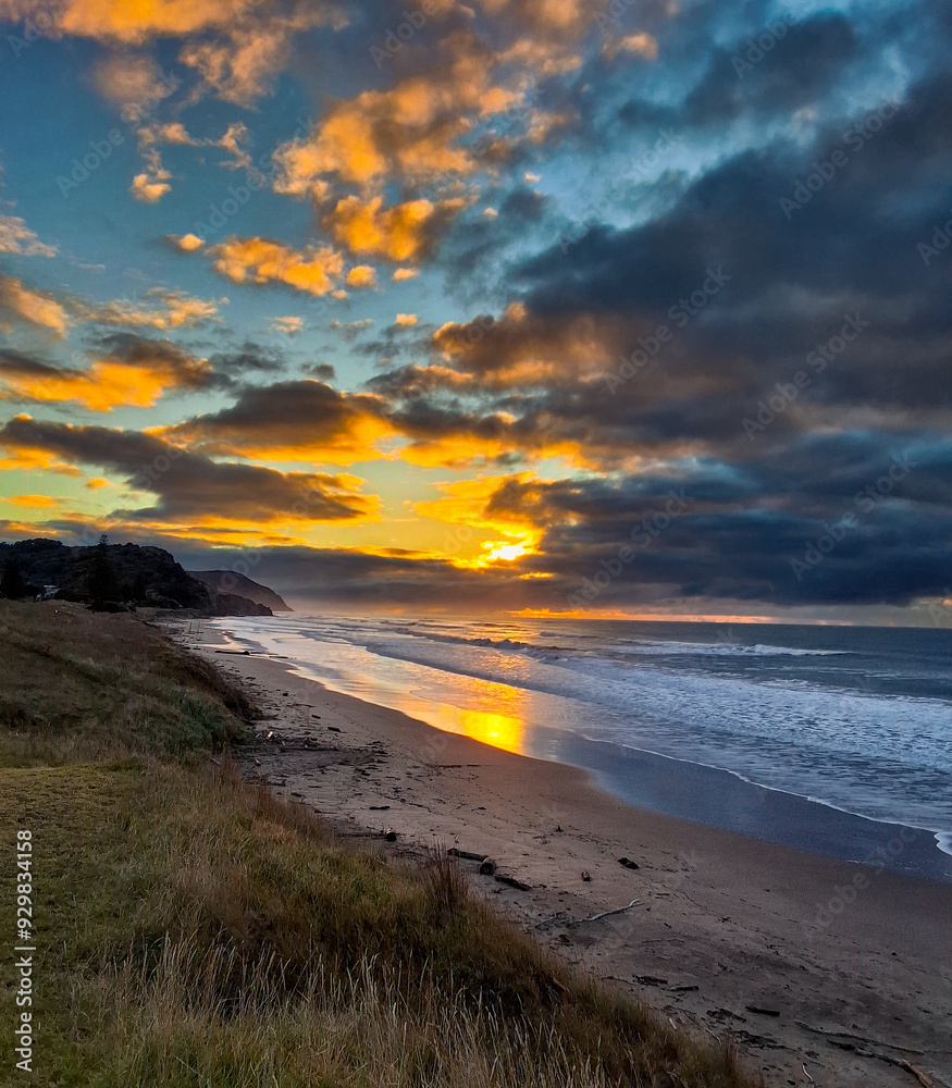 Obraz premium sunrise on the beach