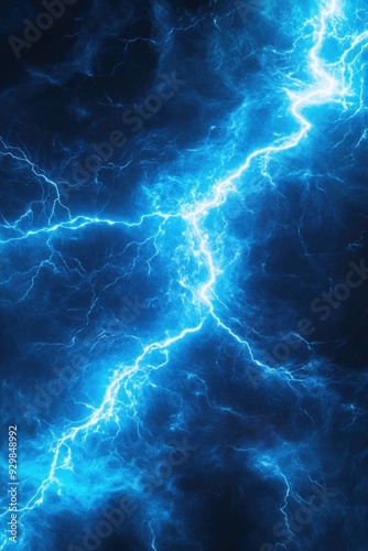 Close-up lightning black background