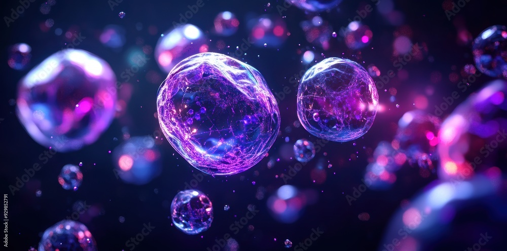 Futuristic taxonomy mapping showcasing biology and biochemistry through holographic cell structures, illustrating advanced research and visualization. Futuristic taxonomy mapping showcasing biology and biochemistry through holographic cell structures, illustrating advanced research and visualization.