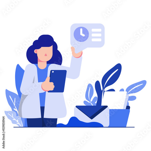 Enhance your digital presence with our visually striking Waitlist Order flat illustrations