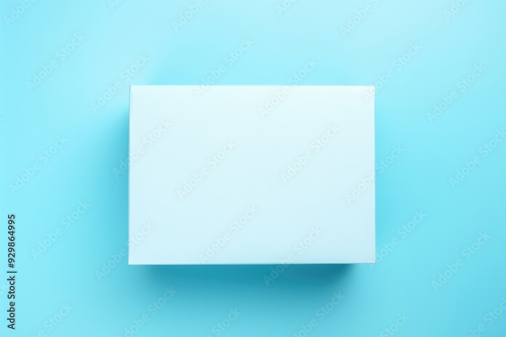 箱 水色 背景 箱 水色 背景