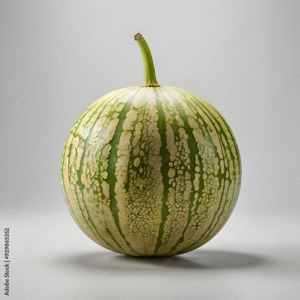 Still Life Melon Fruit on White Background Still Life Melon Fruit on White Background