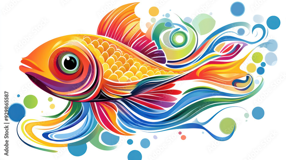 A colorful abstract background A colorful abstract background