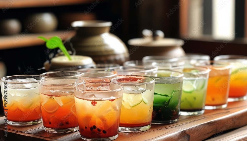 A traditional Korean drink, a fresh and aesthetic drink that makes you want to drink it immediately A traditional Korean drink, a fresh and aesthetic drink that makes you want to drink it immediately