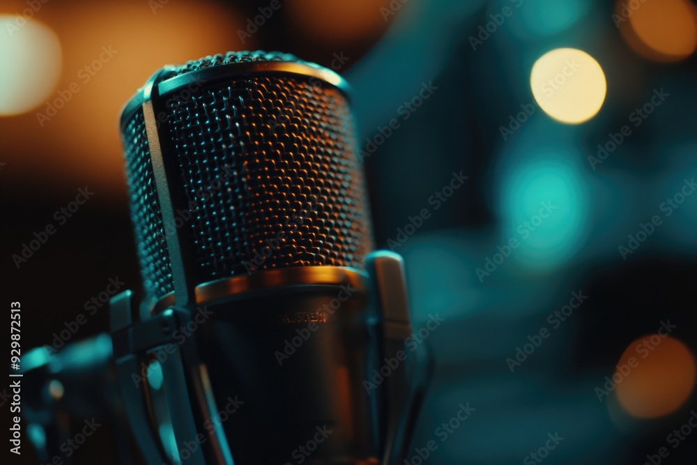 Microphone Close-up Microphone Close-up