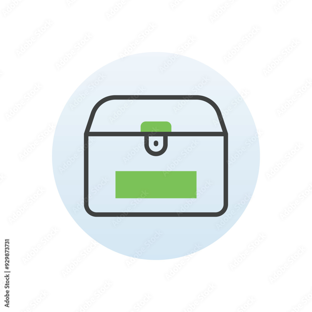 Treasure vector icon Treasure vector icon