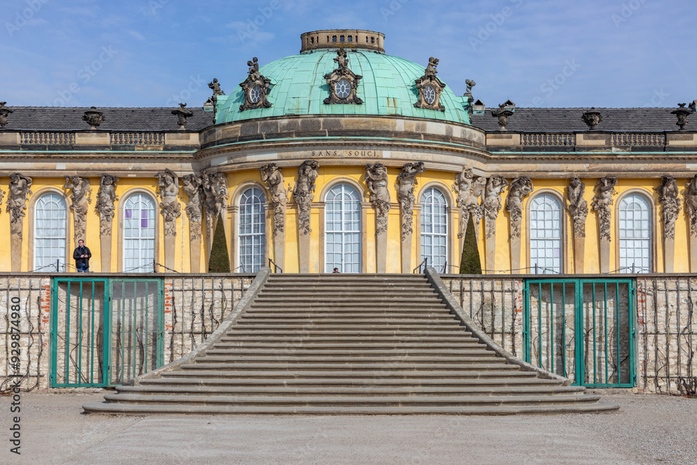 Obraz premium Sanssouci palace and park, Potsdam, Germany