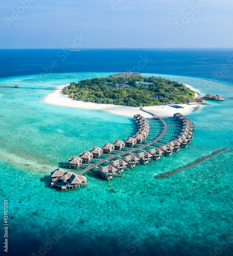 Obraz na płótnie Maldives island