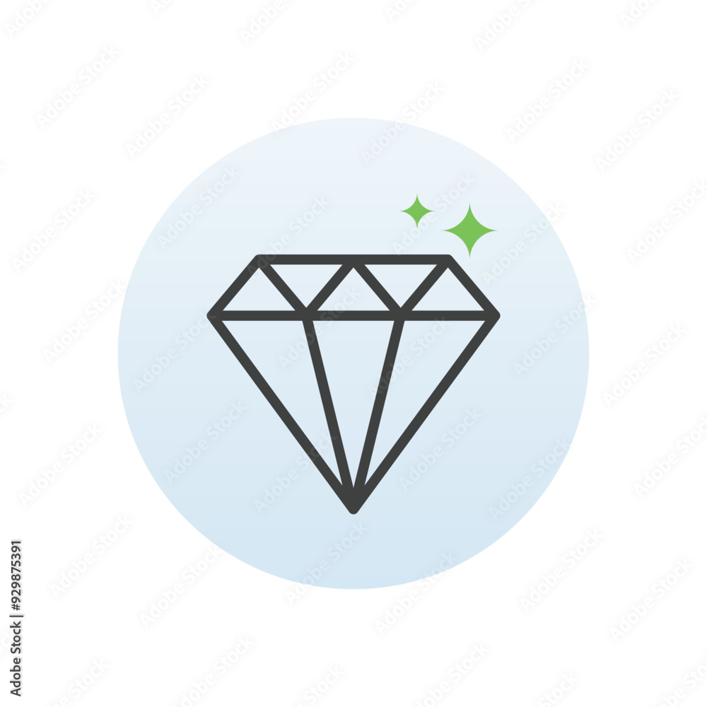 Diamond vector icon Diamond vector icon
