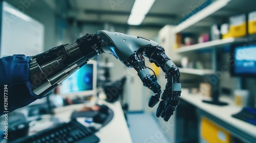 Robotic Arm in a Laboratory Setting