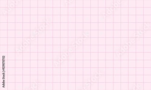 Pink checkered pattern background. Vector Illustration