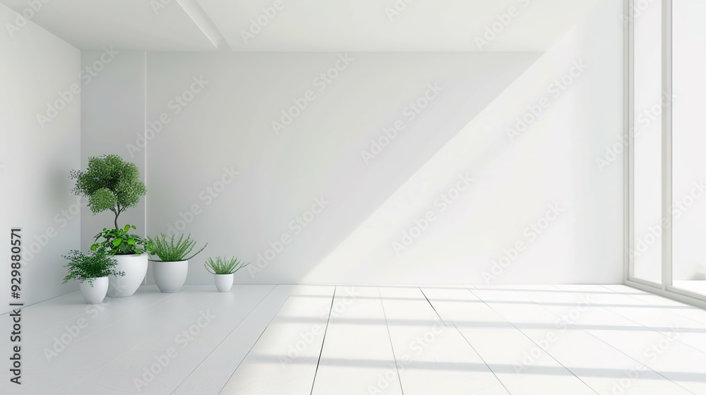 modern home, clean minimalist interior with empty frames on the wall, mockup modern home, clean minimalist interior with empty frames on the wall, mockup