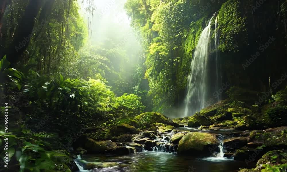 Tranquility in the Rainforest Tranquility in the Rainforest