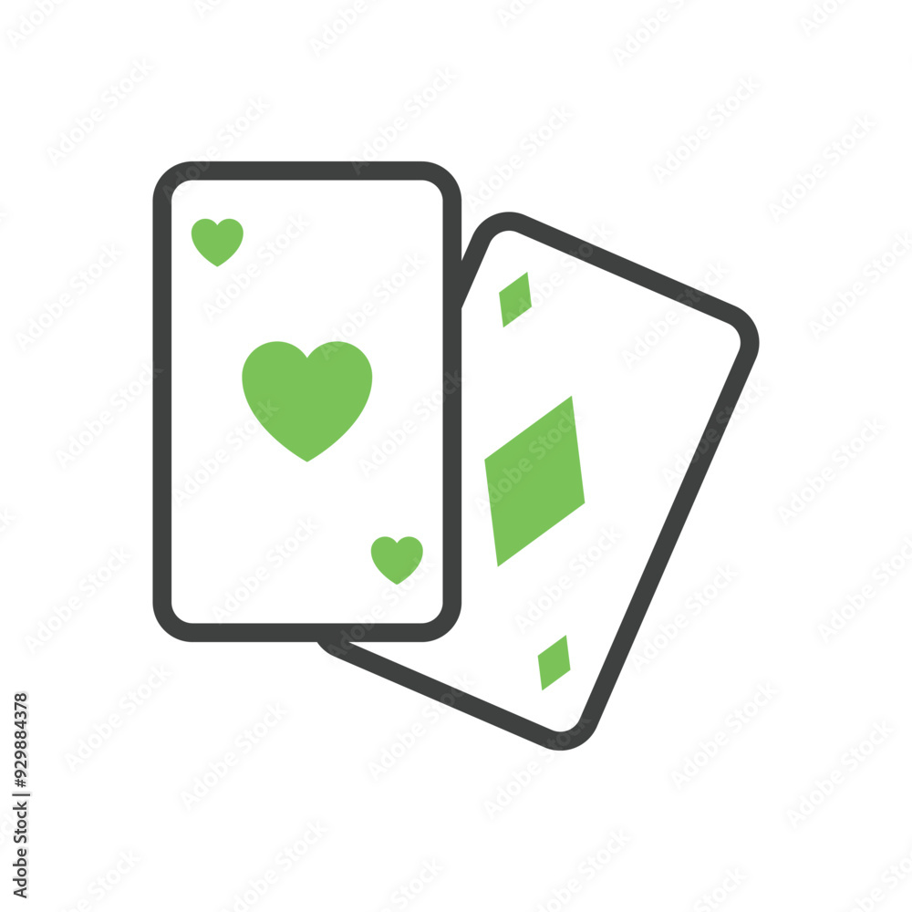 Playing Cards vector icon