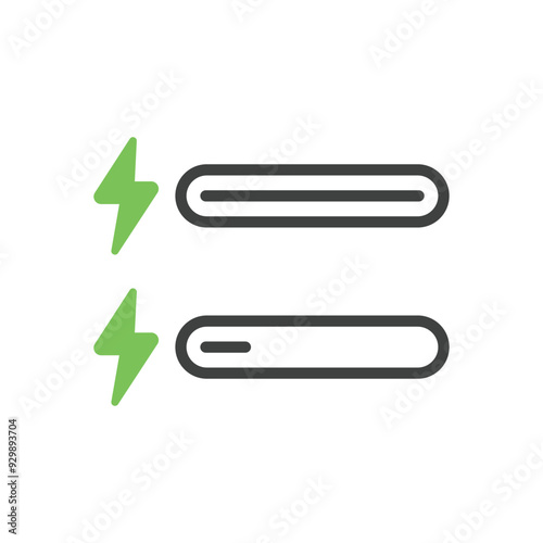Energy Bar vector icon