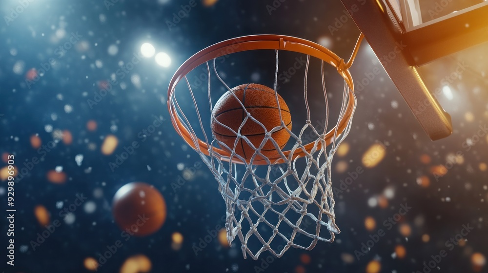 Basketball Swish Basketball Swish