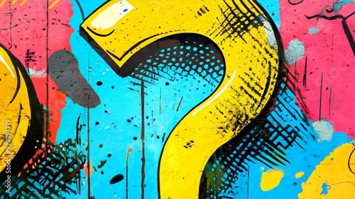 Question marks. question, ask, wonder, answer, concept, idea or symbol. abstract background in colors and patterns for Ask a Stupid Question Day

