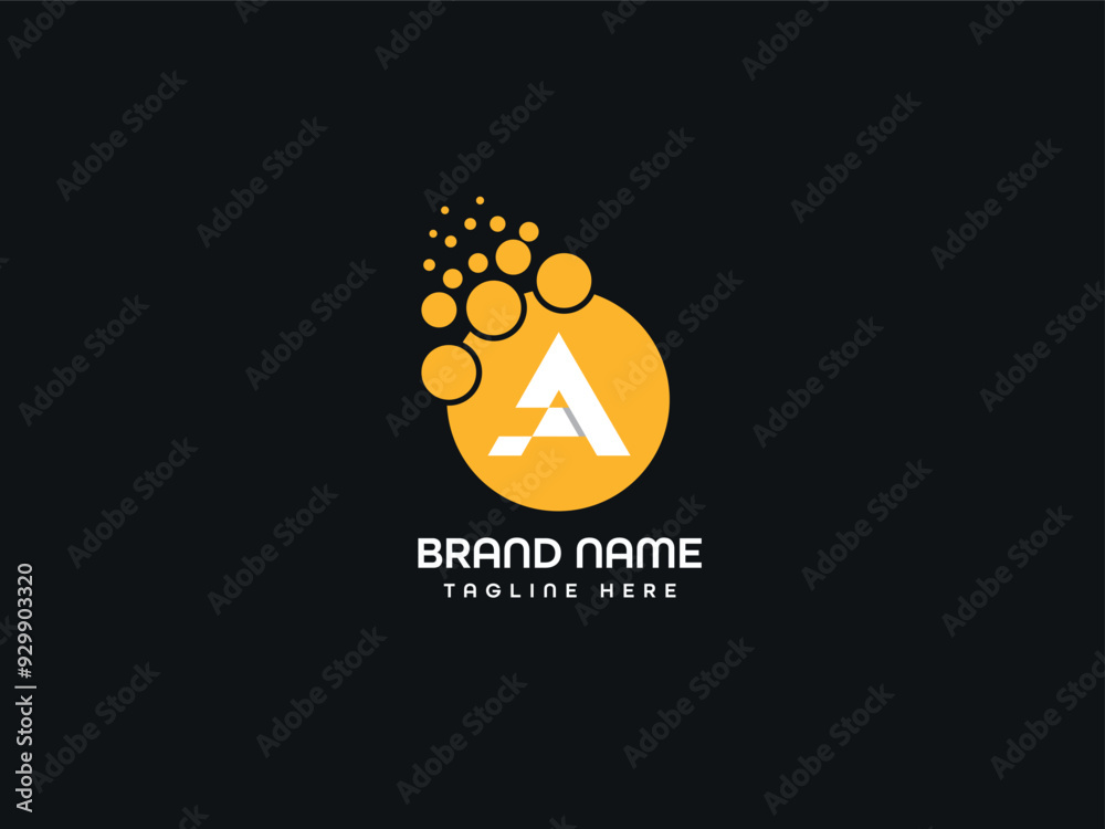Obraz premium Business modern letter logo design 