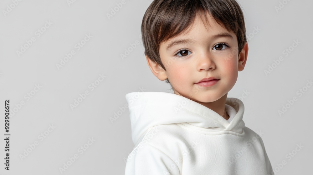 Isolated on transparent background, cute and handsome boy in white hoodie is being portraitured in a style and fashion studio shot in a white hoodie Isolated on transparent background, cute and handsome boy in white hoodie is being portraitured in a style and fashion studio shot in a white hoodie