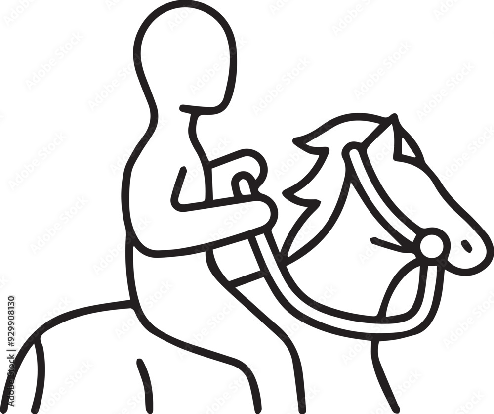 Horse icon symbol vector image Illustration Horse icon symbol vector image Illustration