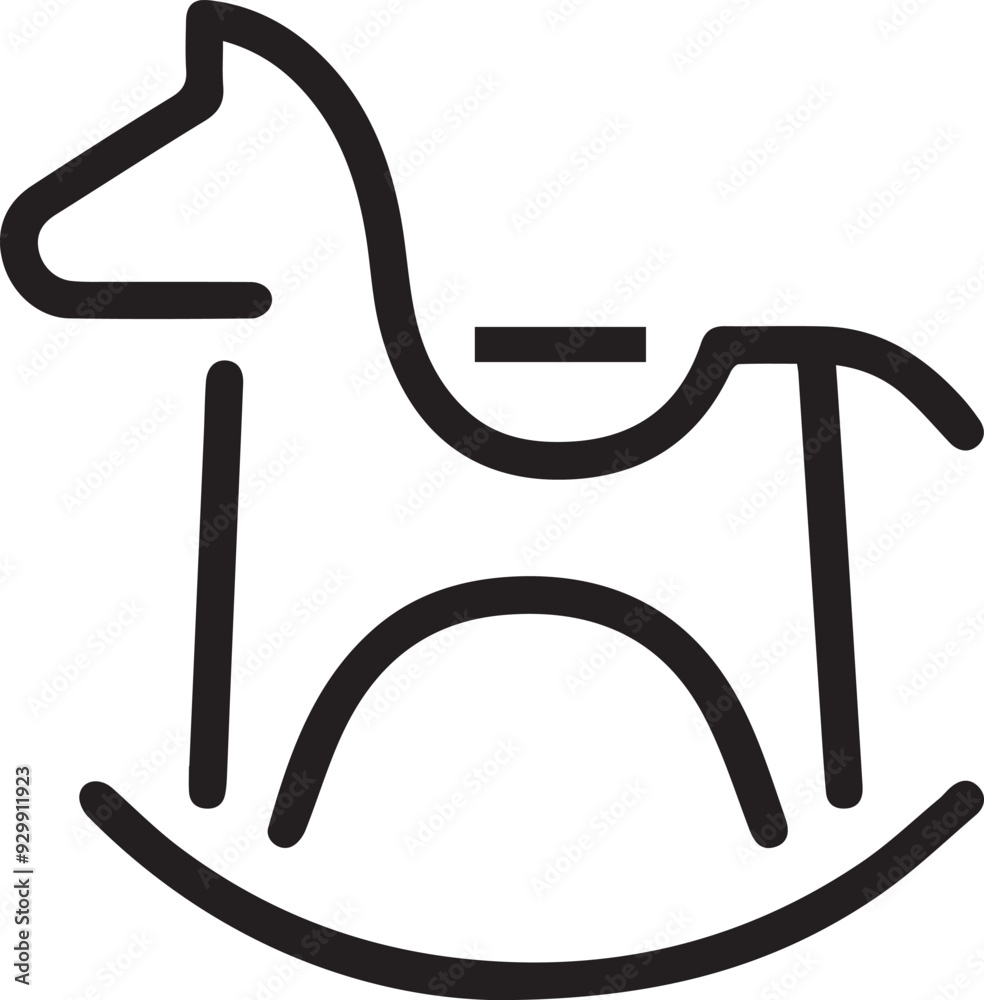 Horse icon symbol vector image Illustration Horse icon symbol vector image Illustration
