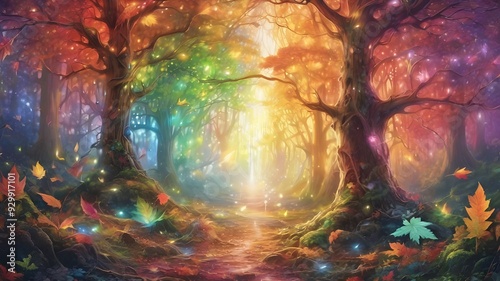 Rainbow Forest 