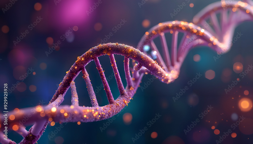 dna helix on black background dna helix on black background