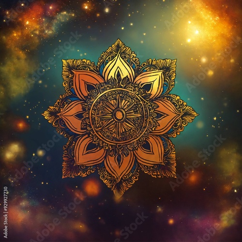 background with stars