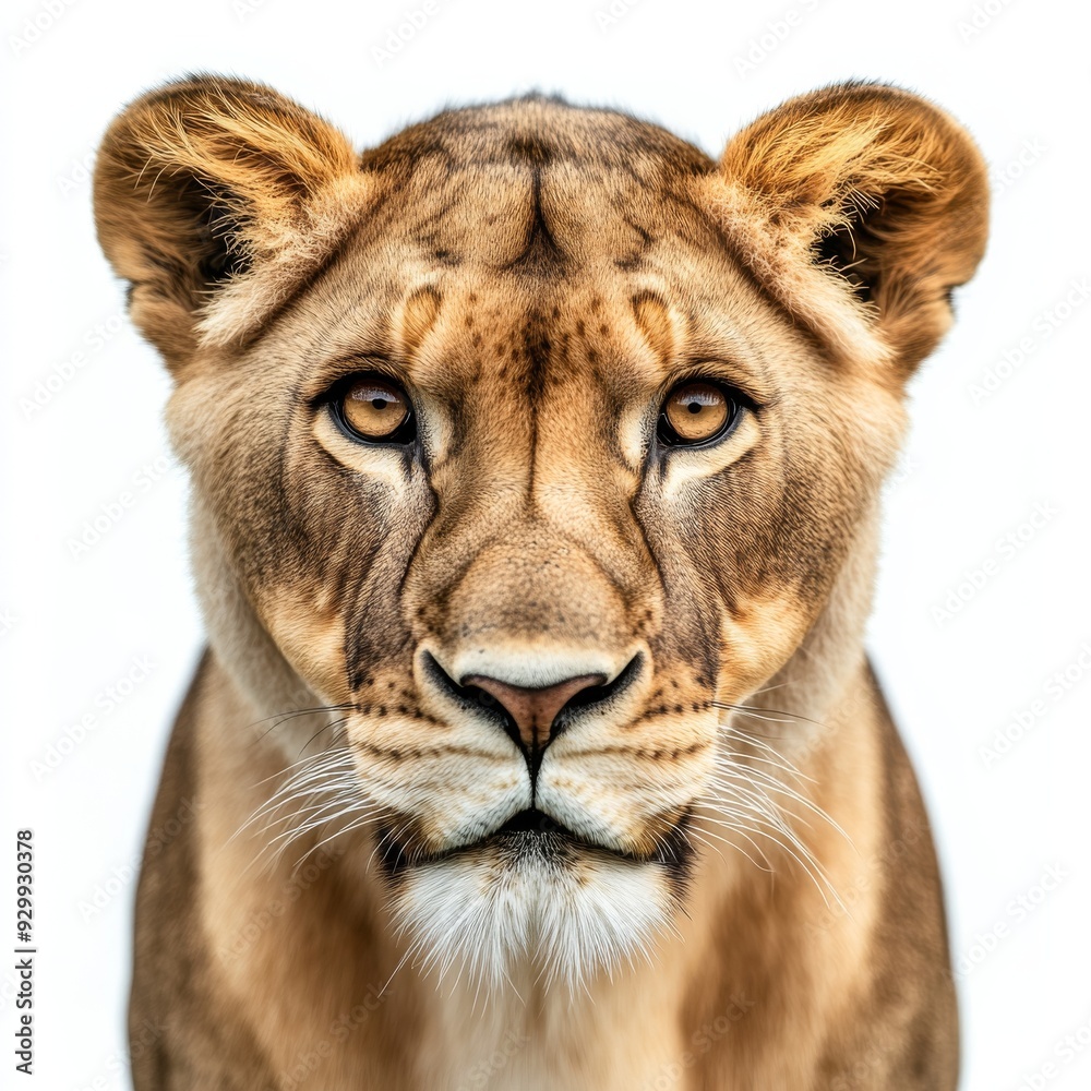 Lion wildlife animal isolated on transparent background Lion wildlife animal isolated on transparent background