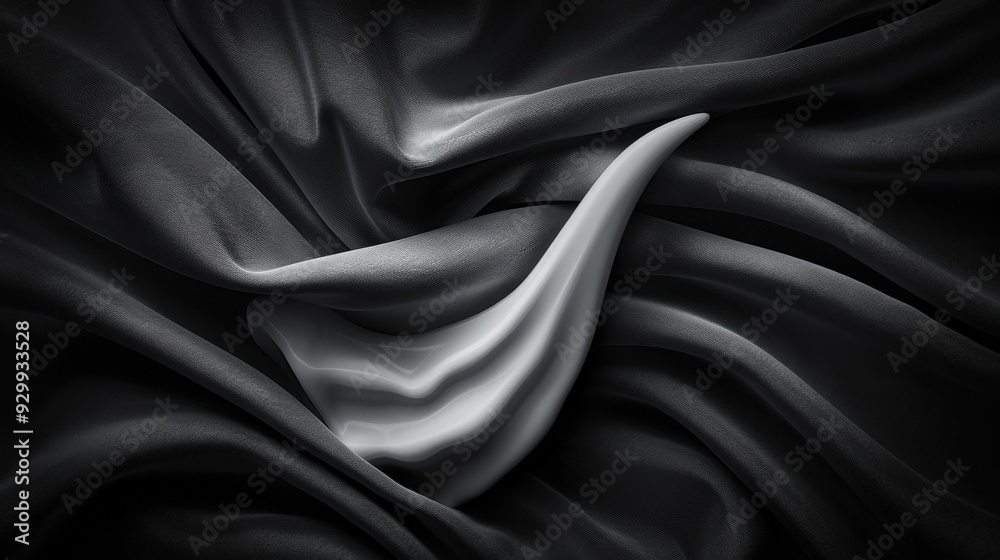 A fang embedded in a luxurious velvet pattern with rich textures and deep colors A fang embedded in a luxurious velvet pattern with rich textures and deep colors