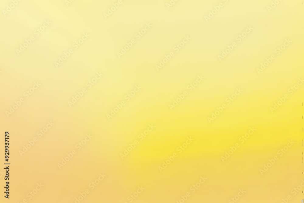 Gradient lemon yellow to cream background