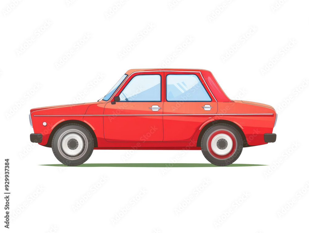 illustration of a car isolated on white or transparent png illustration of a car isolated on white or transparent png