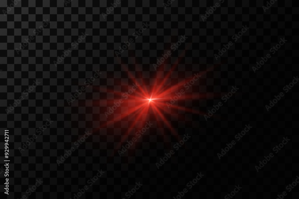 Flash of a bright star. Light rays of light. On a transparent background.
Flash of a bright star. Light rays of light. On a transparent background.